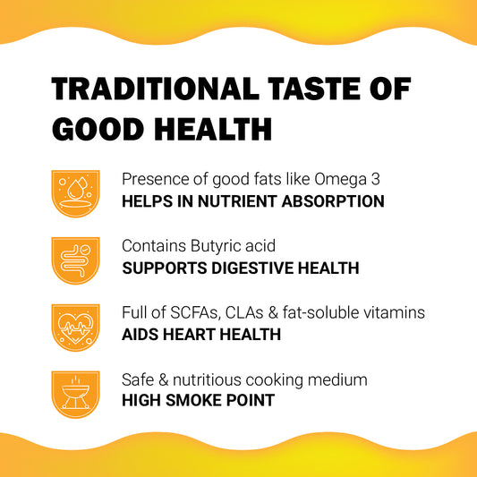 Pure & Organic A2 Gir Cow Ghee