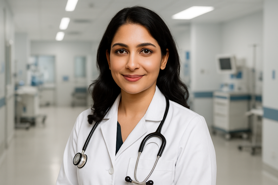 doctor Indian lady fair