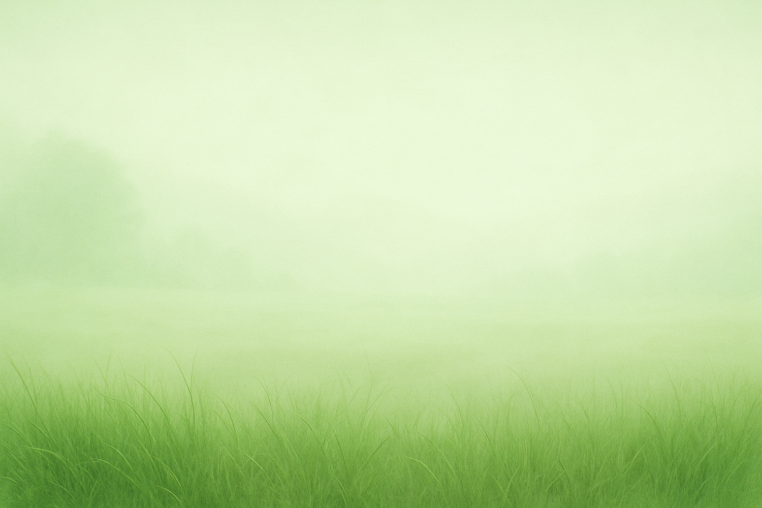 very light green and grass at bottom 